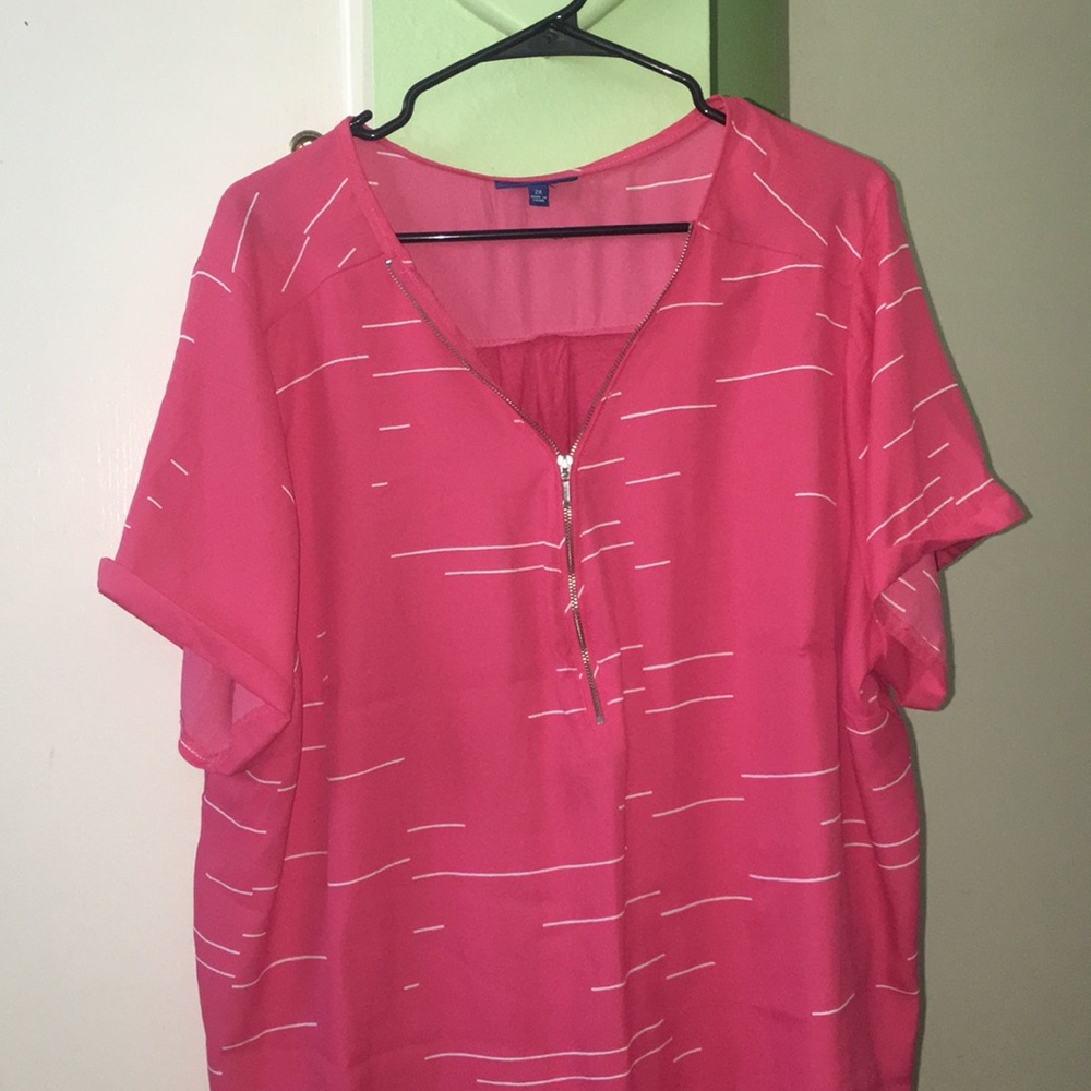 Pink blouse